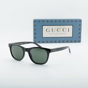 Gucci GG1985S 001 Square Sunglasses - Black/Grey